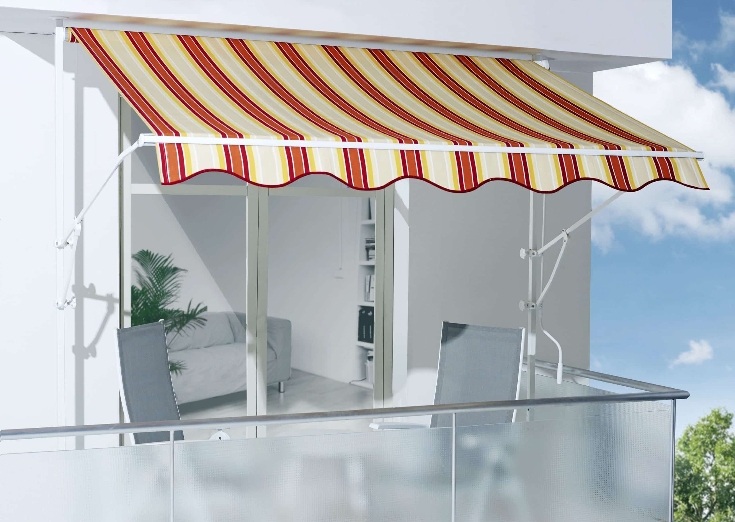 Spettmann Fallarmmarkisen Gestell silber