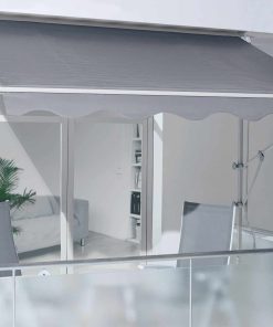 Spettmann Fallarmmarkisen Gestell silber