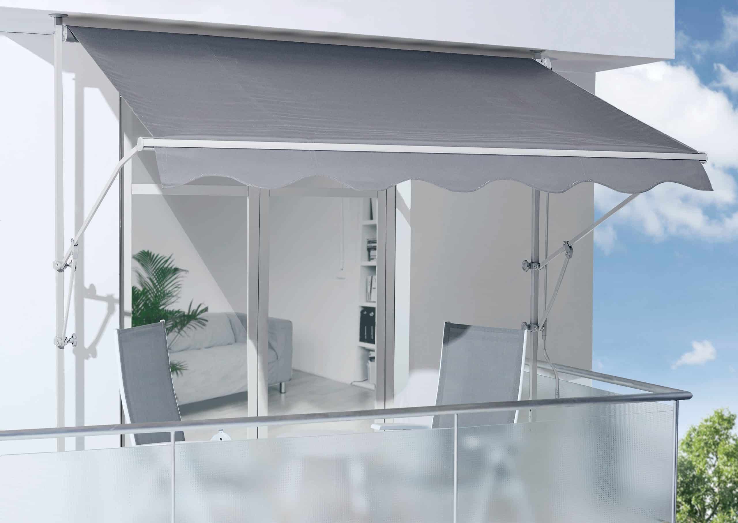 Spettmann Fallarmmarkisen Gestell silber