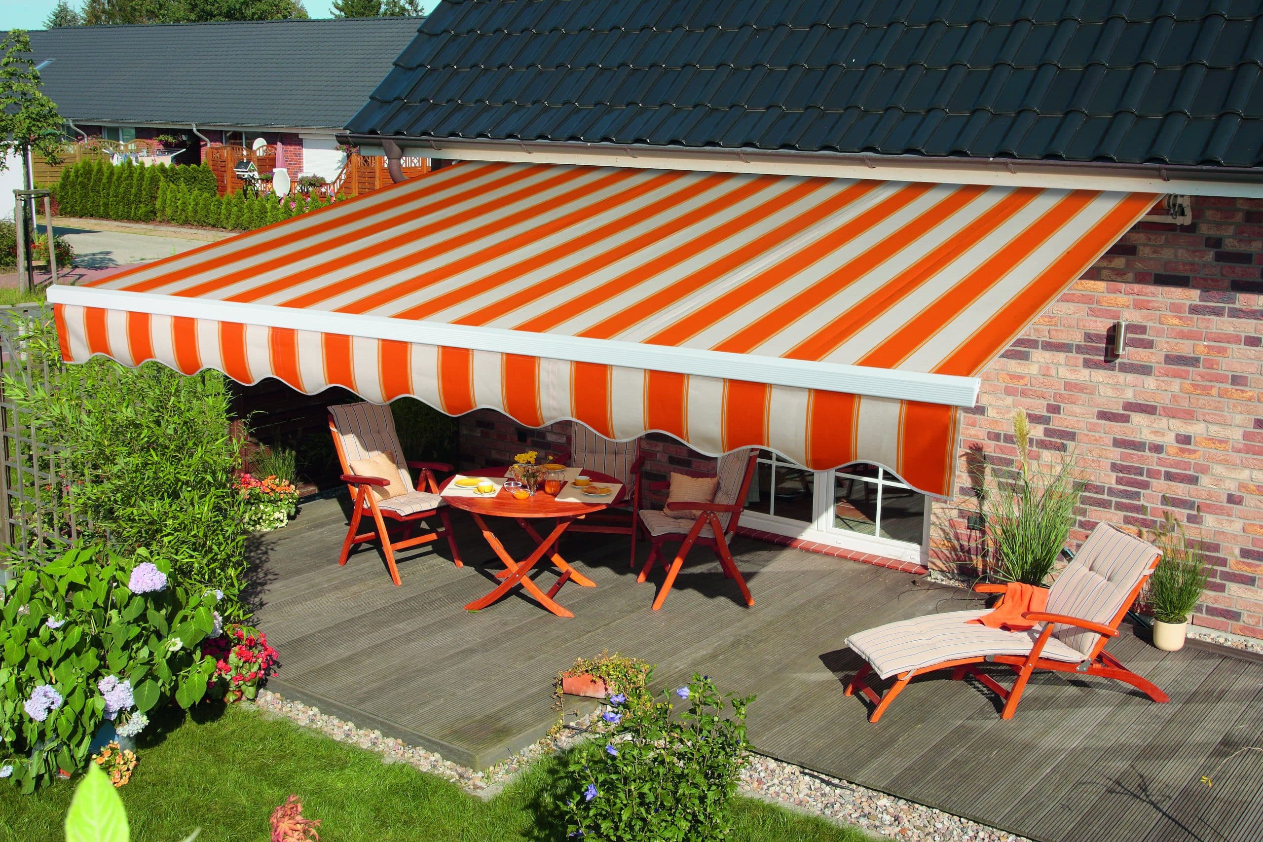 Spettmann Gelenkarmmarkise BASIS weiss 250x200 cm