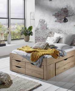 Stauraumbett Noah 140 x 200 cm