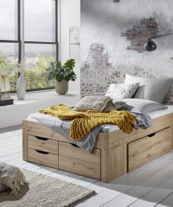 Stauraumbett Noah 140 x 200 cm