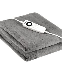 Steinborg Heizdecke mit Timer 150x80cm 6 Temperaturstufen 100W