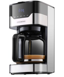 Steinborg Kaffeemaschine 900W m. LED Display 1.5L Timer 12-15 Tassen