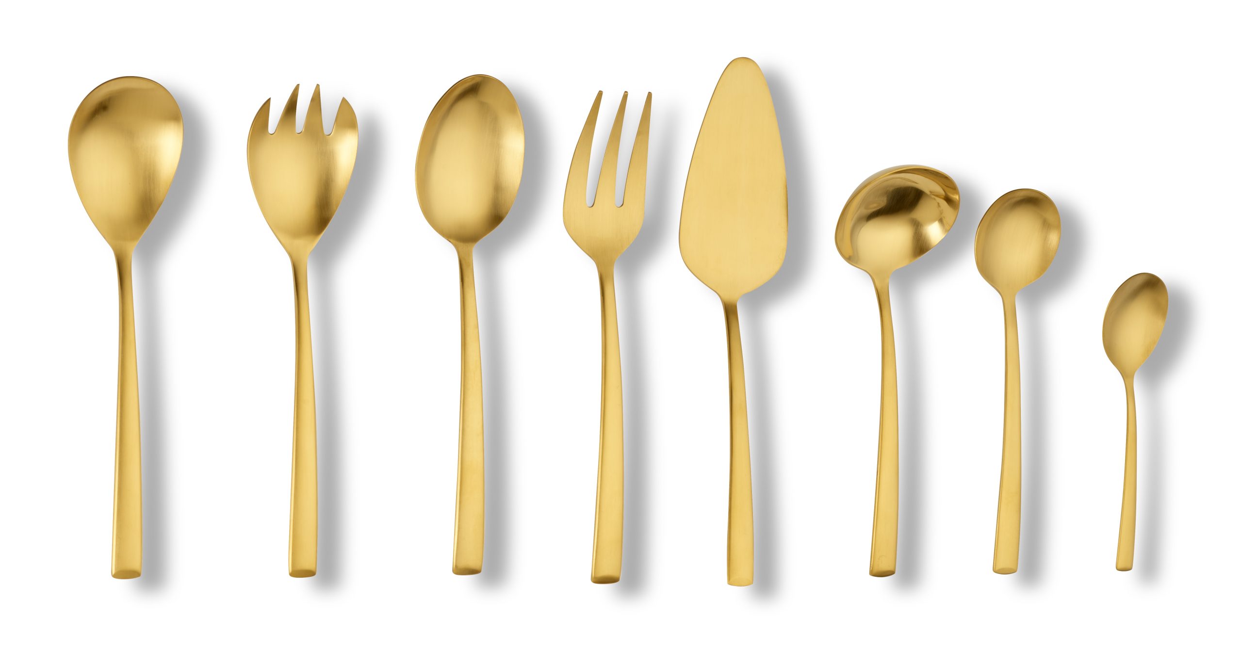 Tafelbesteck "AVELINO" 68 tlg. -gold matt