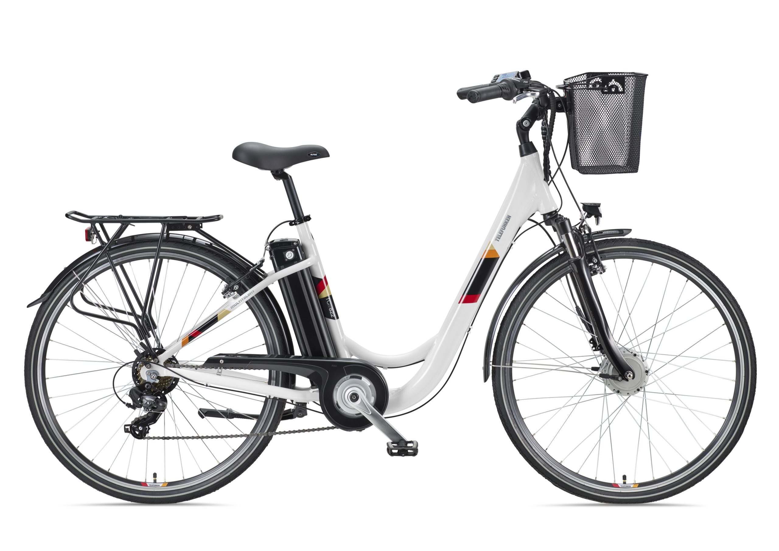 Telefunken MULTITALENT RC822 City E-Bike 28" weiß