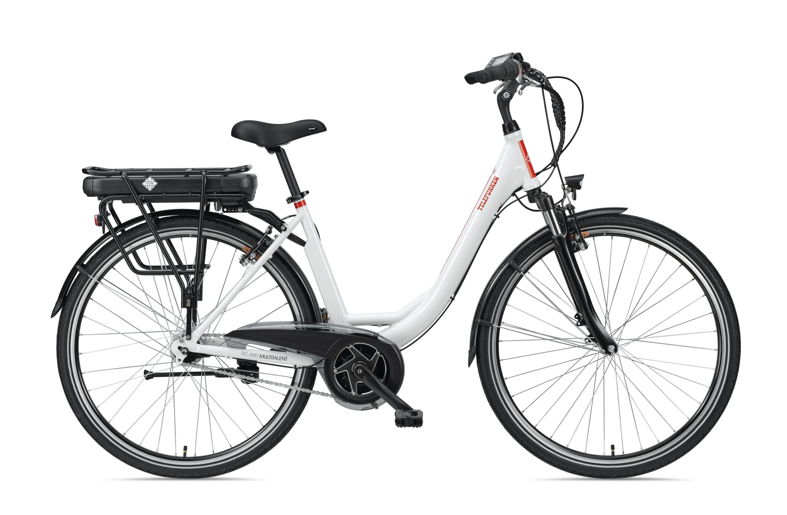 Telefunken Multitalent RC890 28" Alu City E-Bike 7-Gang Shimano Nabenschaltung