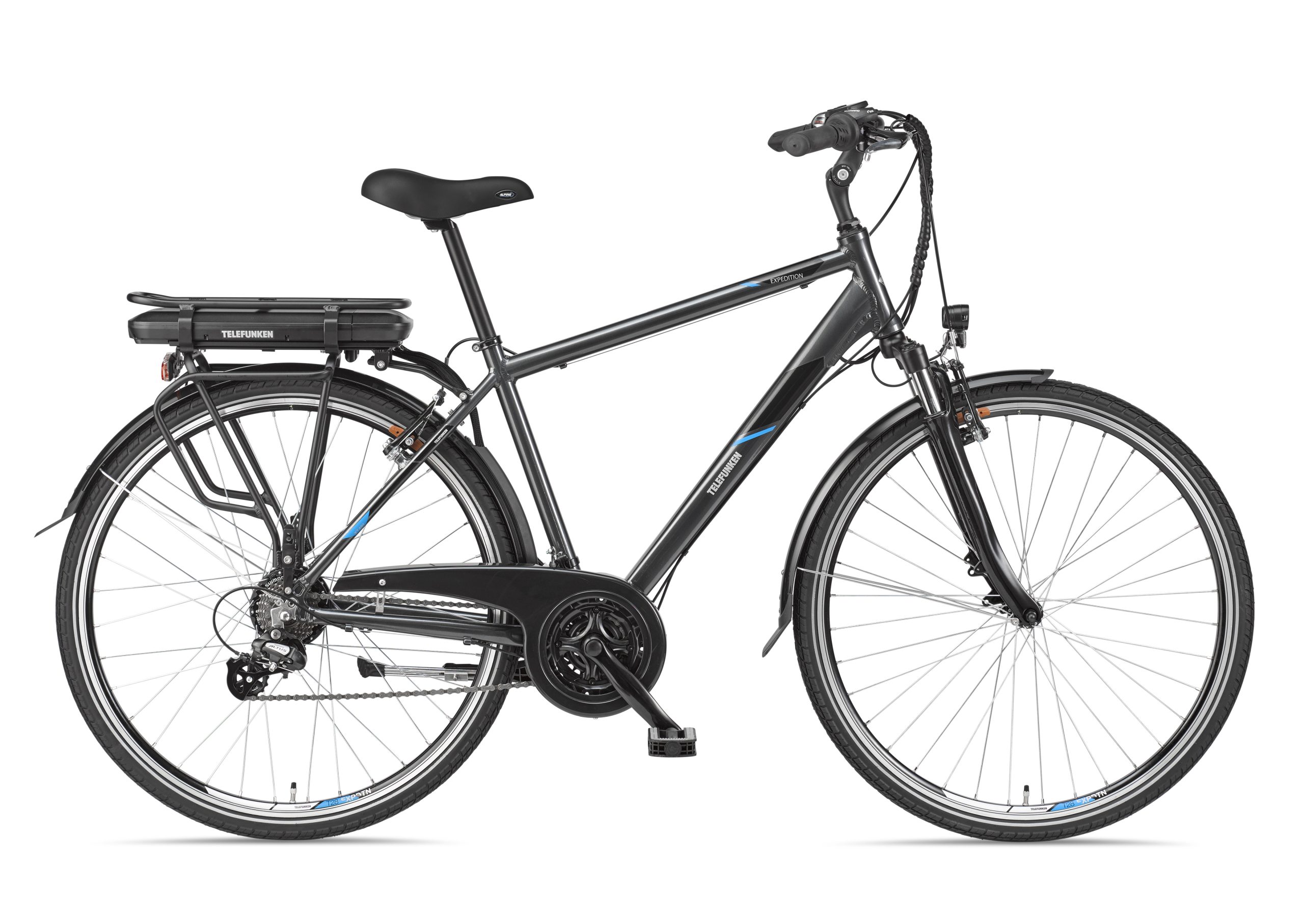 Telefunken XT481 Expedition 28" Trekking E-Bike Herren