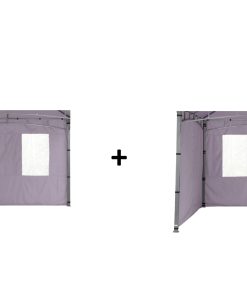 Tepro 2x Seitenteilset für Pavillon Lehua und Waya - versch. Farben