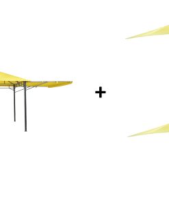 Tepro Pavillon Lehua inklusive 2 Ersatzdächer - versch. Farben