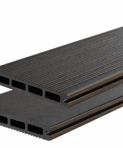 Terrassenkomplettset WPC Hohlkammer anthrazit