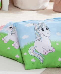 TiCAA Kinder Kissen-Set "Einhorn Rainbow"