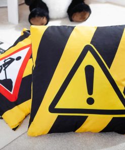 TiCAA Kinder Kissen-Set "Oskars Baustelle"