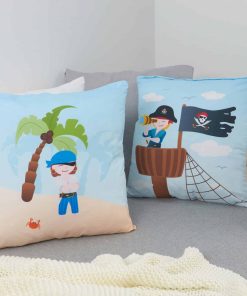 TiCAA Kinder Kissen-Set "Pirat Luan"