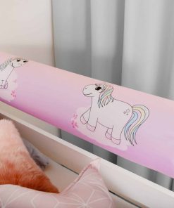 TiCAA Nackenrolle "Einhorn Rainbow" für Hoch- und Etagenbetten