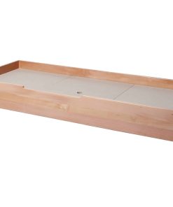 TiCAA Schubkasten für Einzelbett "Lupo" Buche Natur