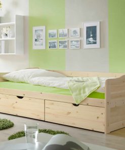 TiCAA Sofabett Funktionsbett Gästebett Melanie Kiefer Natur