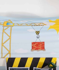 TiCAA Tunnel "Oskars Baustelle" für Hoch- und Etagenbetten