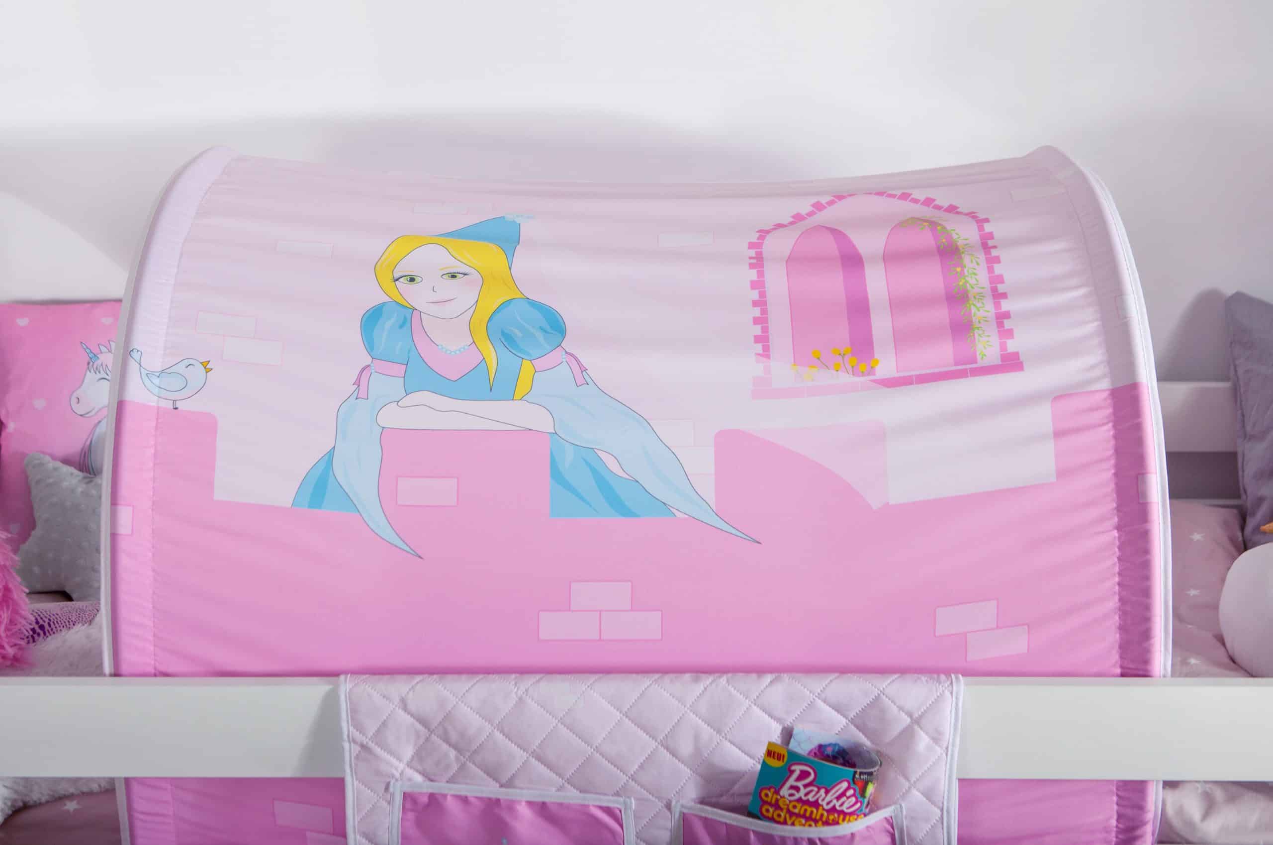 TiCAA Tunnel "Prinzessin Liora" für Hoch- und Etagenbetten