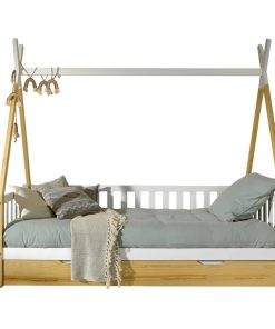 Tipi Kojen Bett mit Umrandung