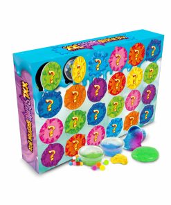 Toi-Toys Adventskalender SLIME Set Surprise Box 24-tlg. Schleim Bastelset ab 5 Jahren