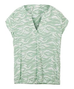 Tom Tailor Bluse Kurzarmbluse