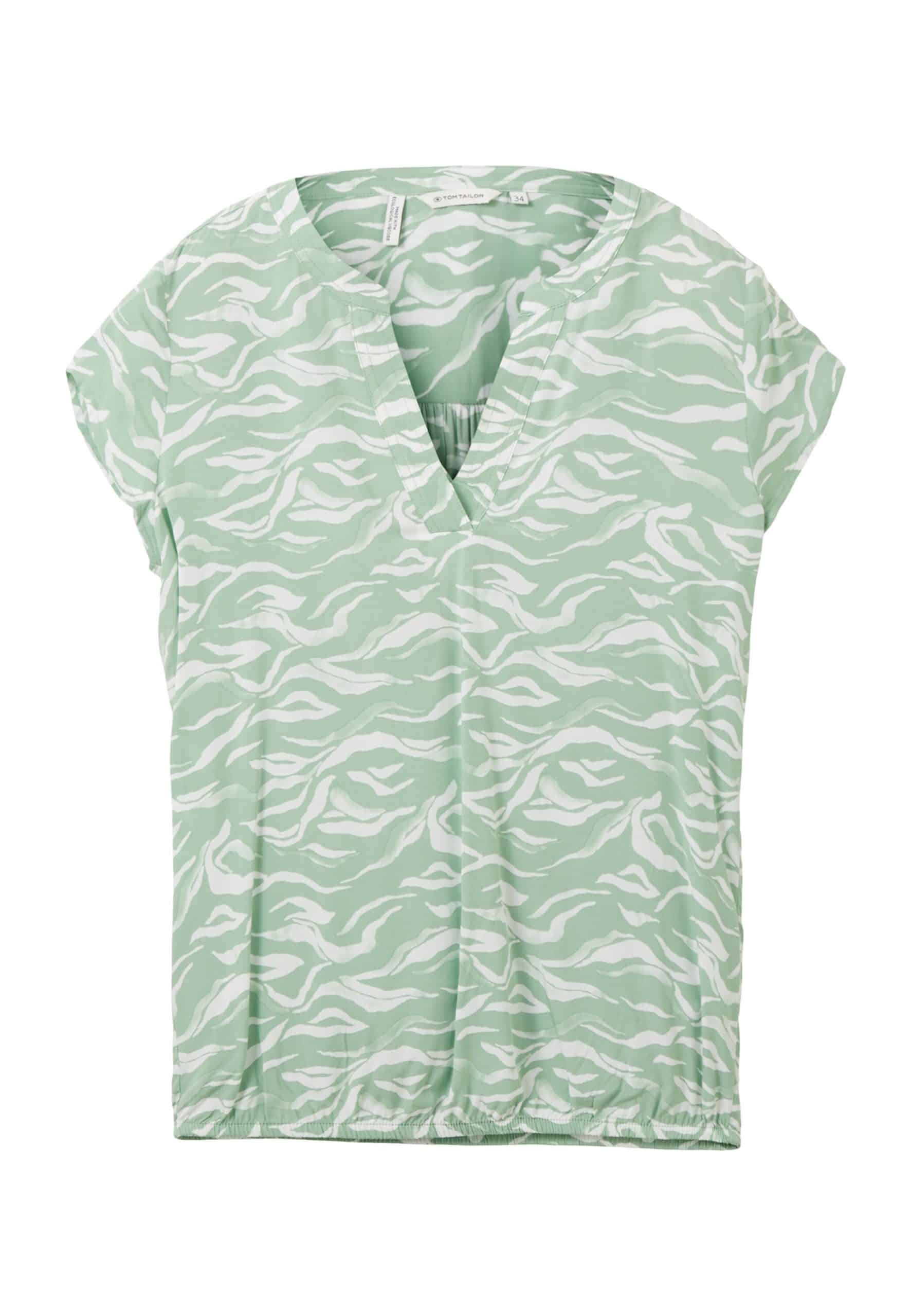 Tom Tailor Bluse Kurzarmbluse