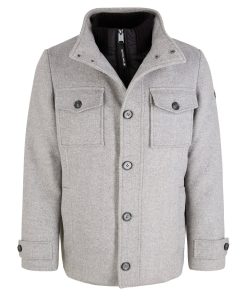 Tom Tailor Jacke Winterjacke mit eingesetztem Stehkragen