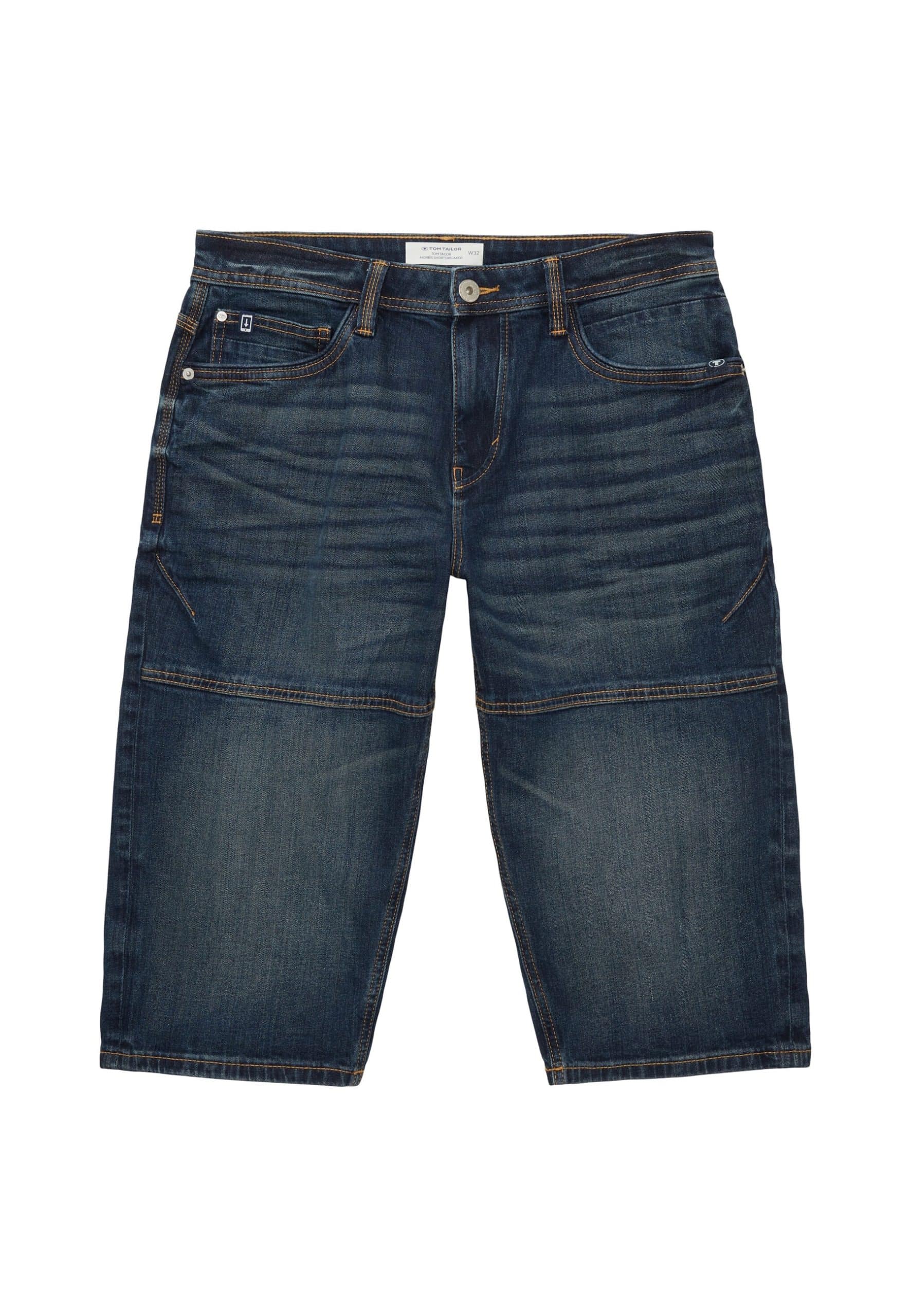 Tom Tailor Jeans Shorts kurze Jeanshose overknee