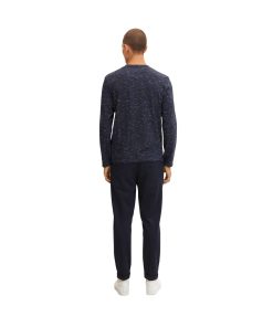 Tom Tailor Longsleeve Langarmshirt mit Henleyausschnitt