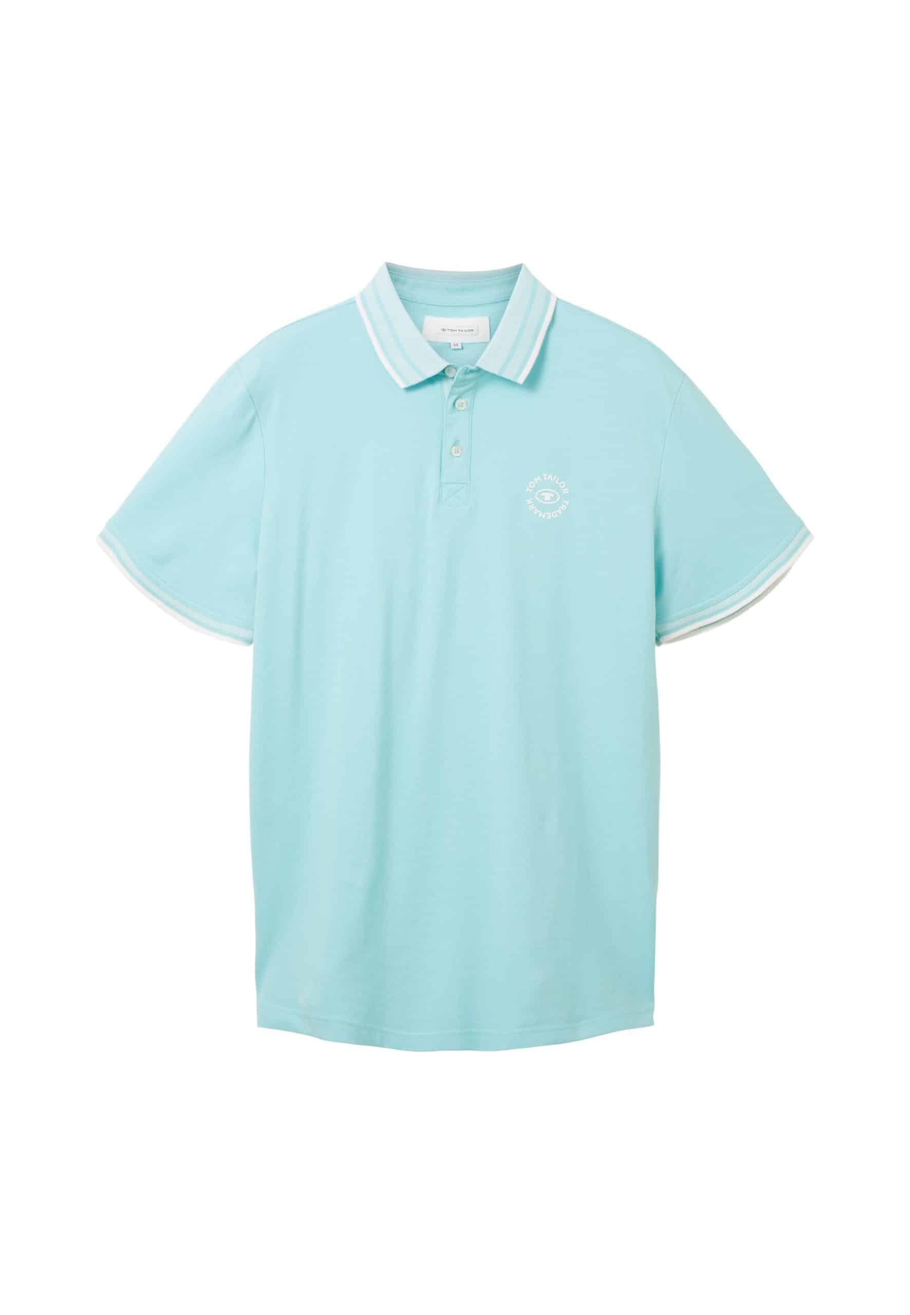 Tom Tailor Poloshirt Basic Kurzarmshirt mit Polokragen