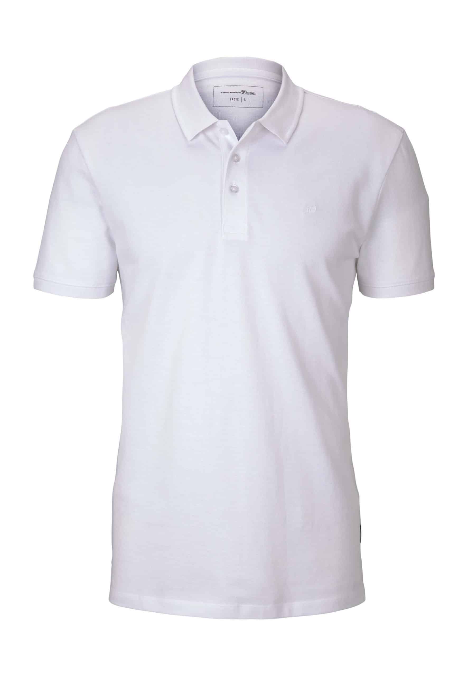 Tom Tailor Poloshirt Basic Polo Polohemd Chest Artwork
