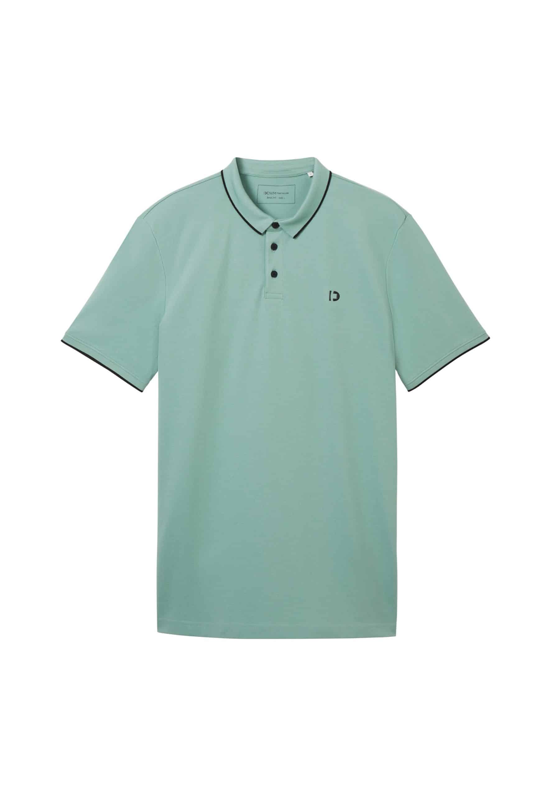 Tom Tailor Poloshirt Kurzarmshirt mit Polokragen