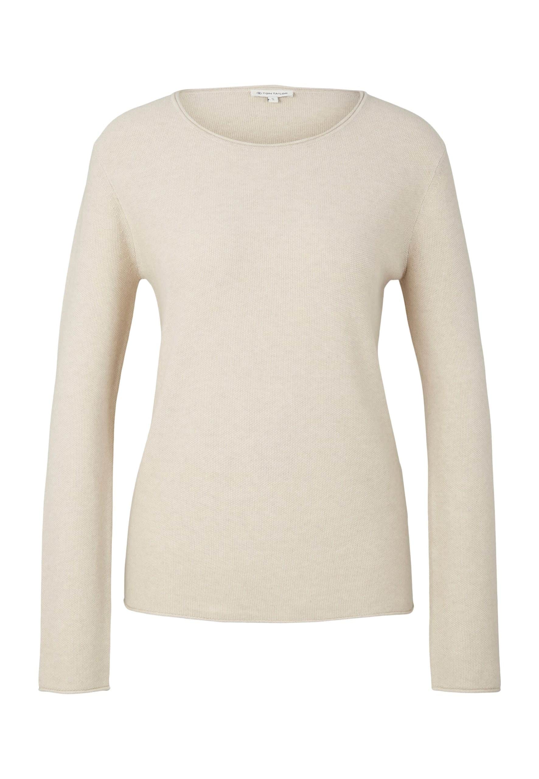 Tom Tailor Pullover Strickpullover R-Neck