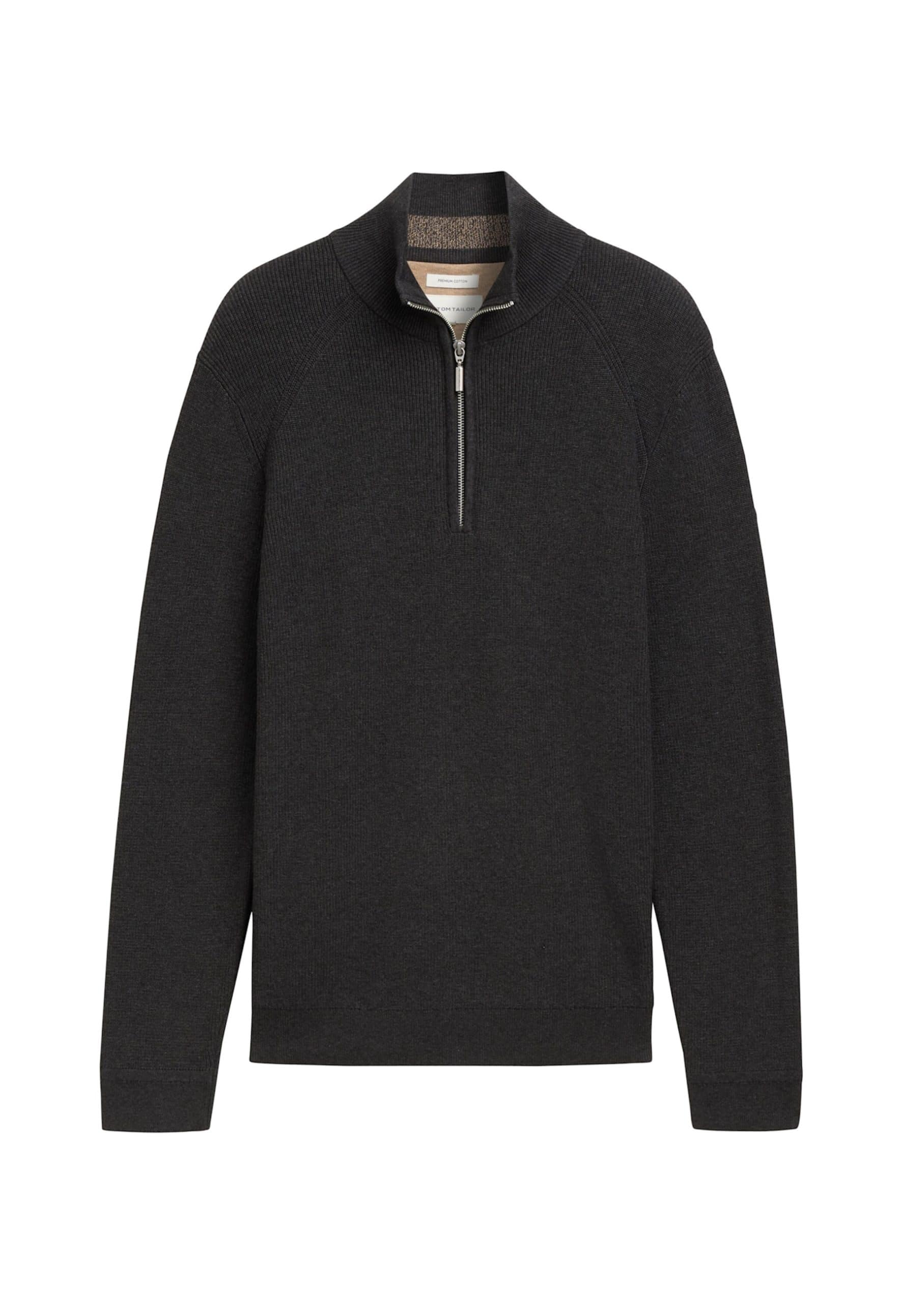 Tom Tailor Pullover Strickpullover Troyer