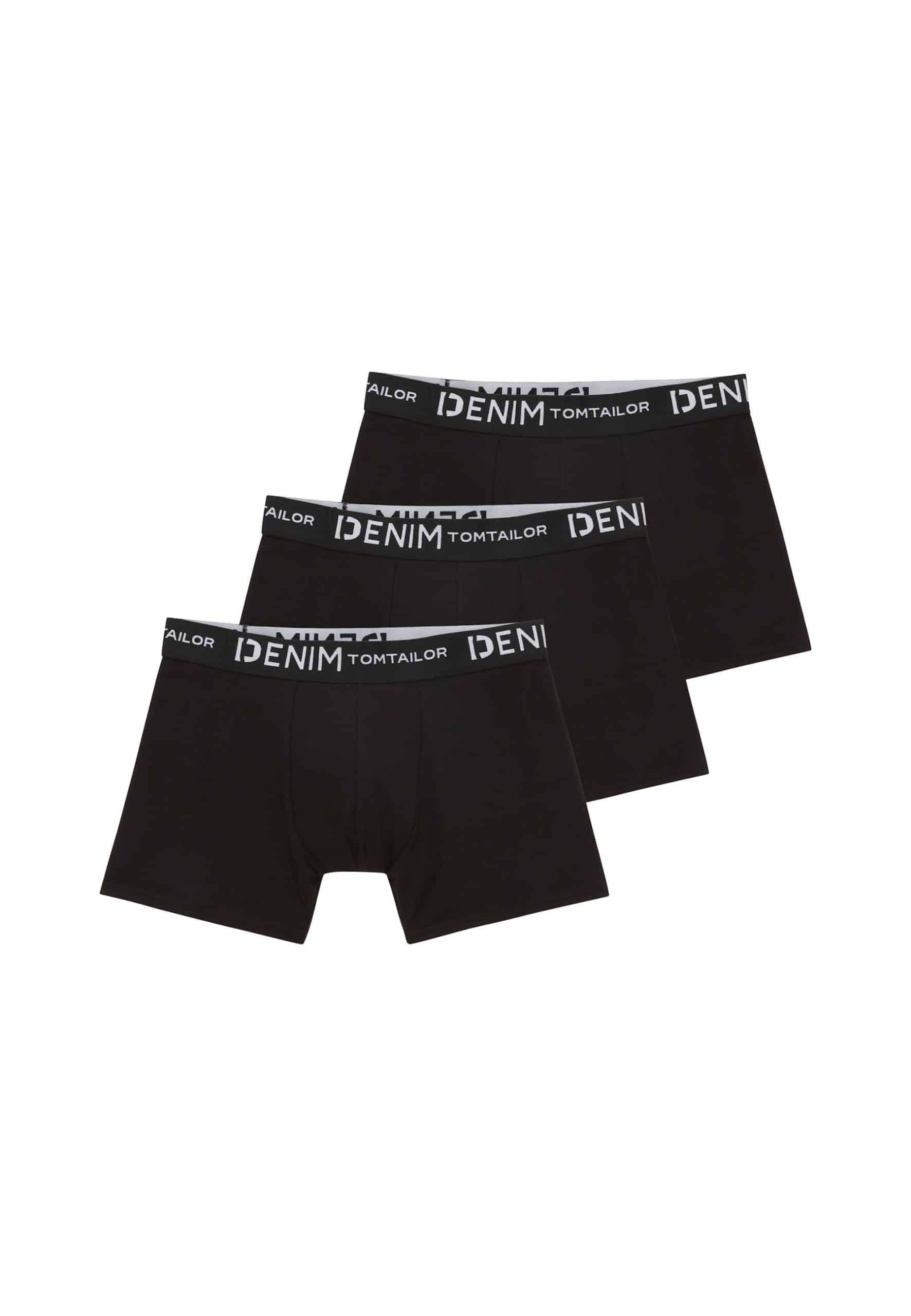 Tom Tailor Unterhose Trunks 3er Pack