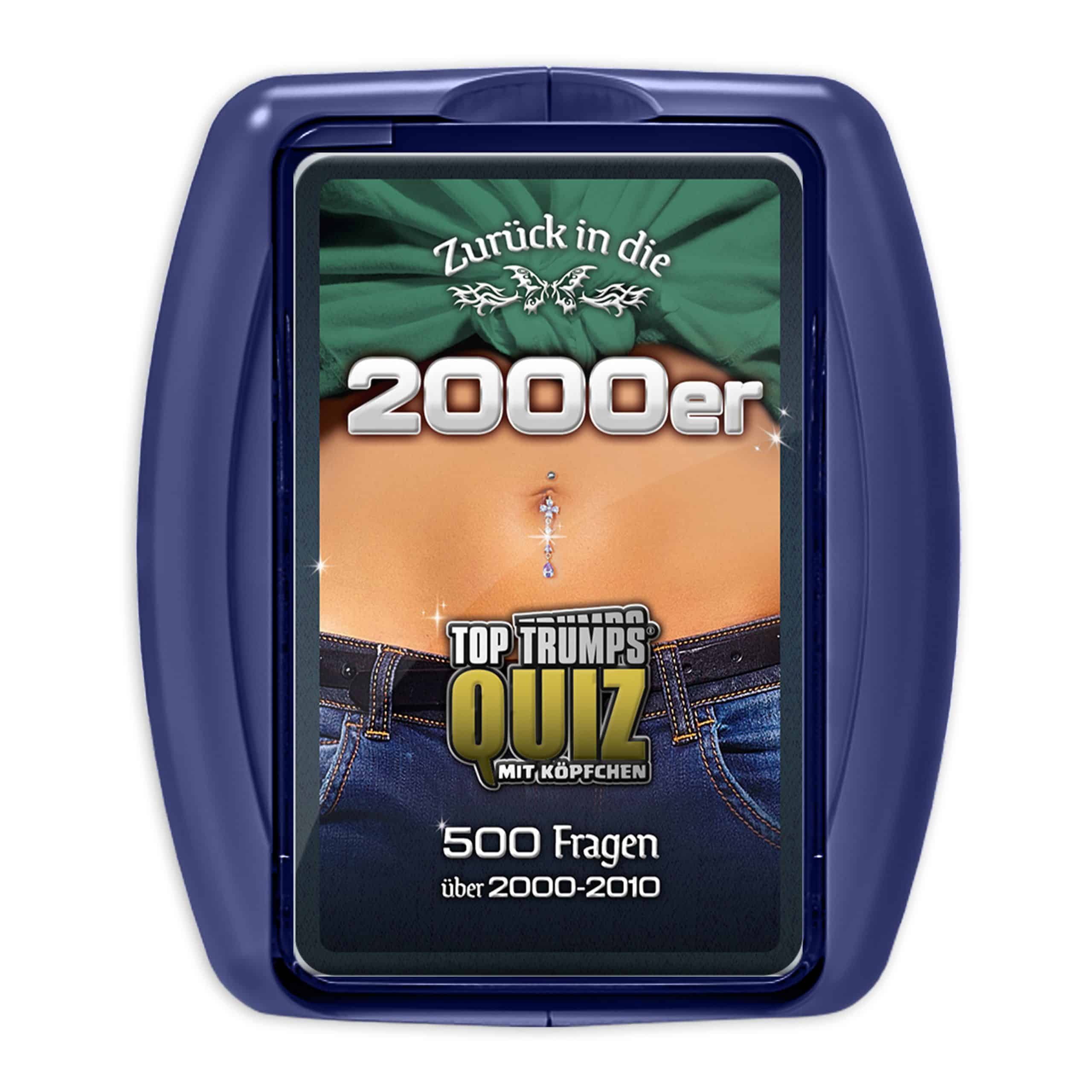 Top Trumps Quiz - 2000er Quizspiel Wissensspiel