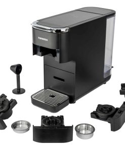 Tornado TCM-7042-GS 5 in 1 Multi-Kapsel-Kaffeemaschine