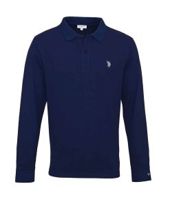 U.S. POLO Poloshirt Longsleeve mit Polokragen