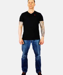 U.S. POLO Shirt 2er Pack T-Shirts V-Ausschnitt