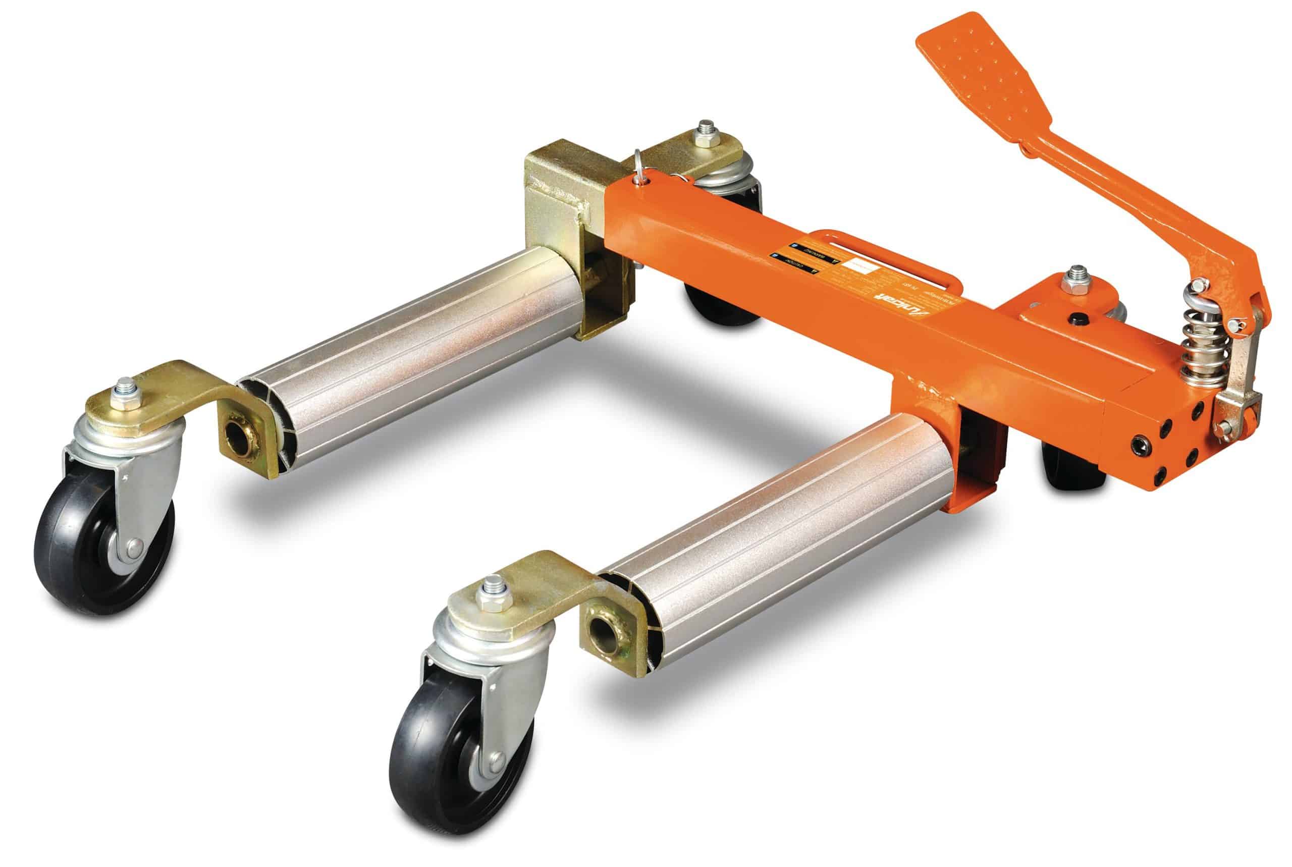 Unicraft Rangierhilfe PV 681 Tragkraft 680 kg mit Fußpedal mit Lenkrollen