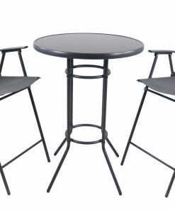 VCM 3-tlg Gartenmöbel Set   Bartisch   1xTisch