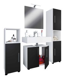 VCM 4-tlg. Badmöbelset   Badmöbel   Set aus Unterschrank