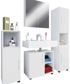 VCM 4-tlg. Badmöbelset   Badmöbel   Set aus Unterschrank