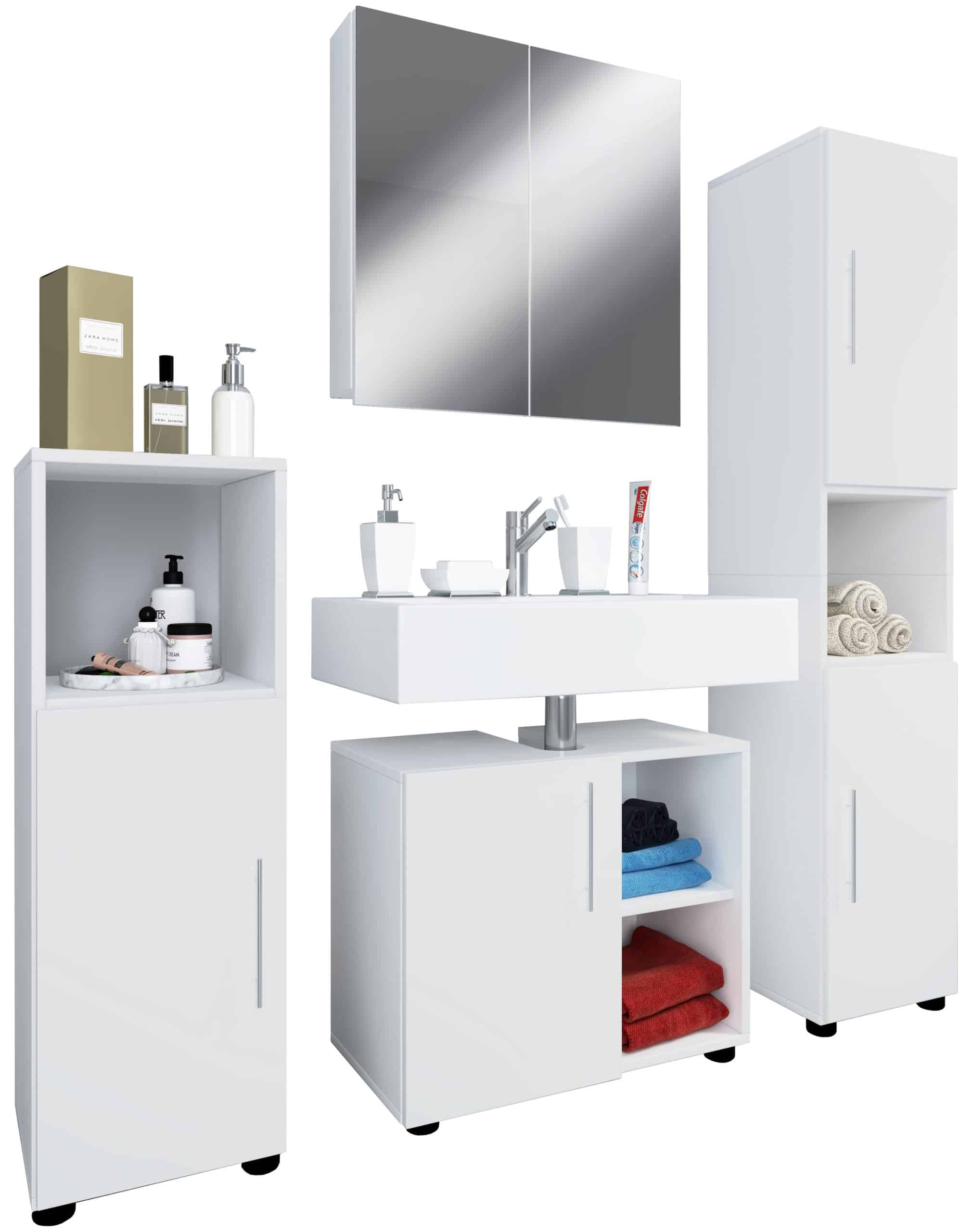 VCM 4-tlg. Badmöbelset   Badmöbel   Set aus Unterschrank