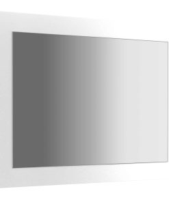 VCM Badspiegel   Hängespiegel   modernes Design   Maße ca. H. 45 x B. 60 x T. 2 cm   Wandspiegel – Malira