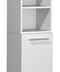 VCM Holz Badezimmerschrank   Badmöbel   Badschrank   Hochschrank   Maße ca. H. 170 x B. 30 x T. 25 cm - Lisalo