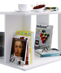 VCM Holz Beistelltisch   Couchtisch schlicht   Maße ca. H. 45 x B. 69 x T. 50 cm   Wohnzimmertisch   Kaffeetisch - Kenzilo