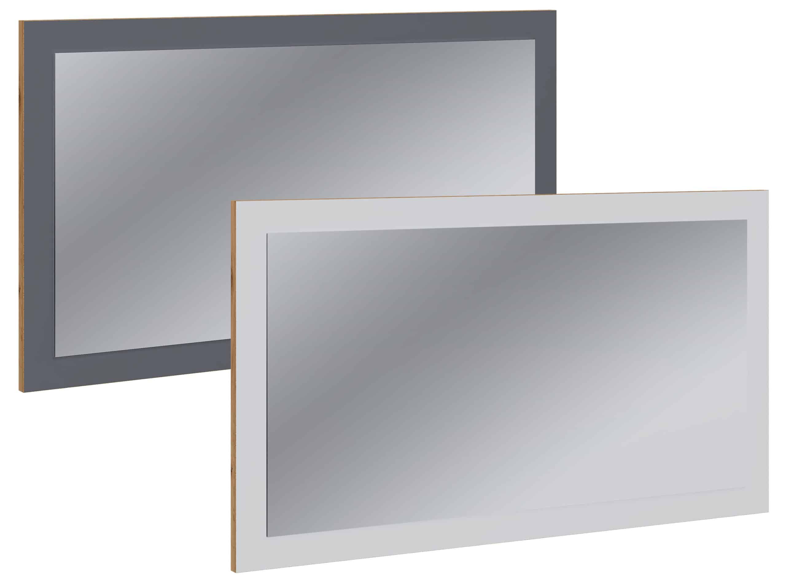 VCM Holz Wandspiegel   für Badezimmer oder Flur geeignet   Maße: H. 45 x B. 80 x T. 2 cm - Salia