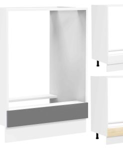 VCM Ofenschrank   Maße ca. H. 82 x B. 60 x. T. 46 cm   Herdumbauschrank   Herdschrank   Backofenschrank - Fasola